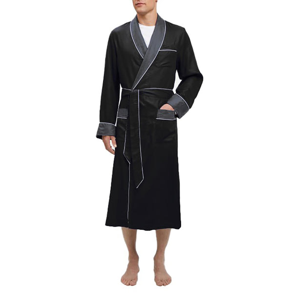 Long Heavyweight Silky Satin Robes – LuxuRobes.com